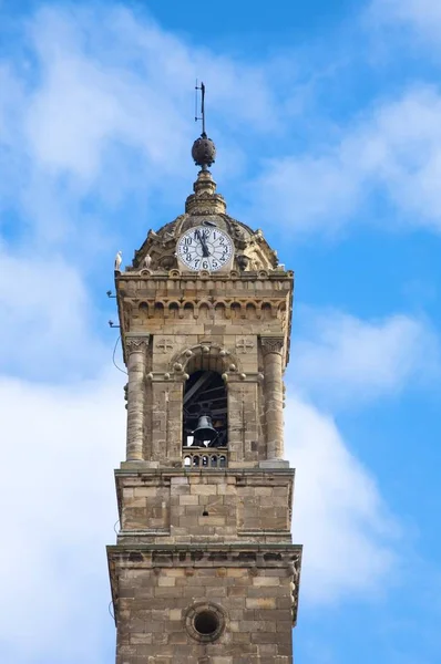 Campanario Iglesia Pública Vitoria Ciudad España — Foto de Stock