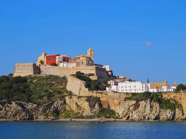 Eivissa Capitale Dell Isola Ibiza Isole Baleari Spagna — Foto Stock