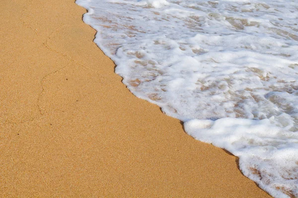 Яка Хвиля Моря Підірве Узбережжя — стокове фото