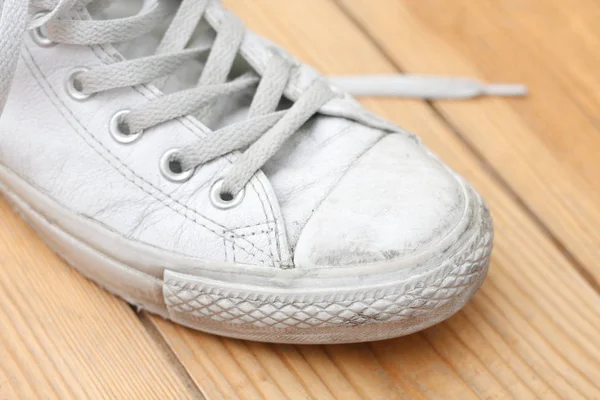 Close Canvas Shoes — Stock Photo, Image