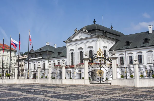 Παλάτι Grassalkovich Στην Μπρατισλάβα — Φωτογραφία Αρχείου