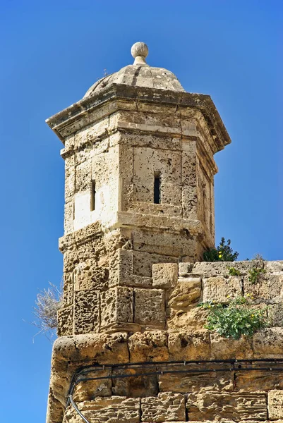 Antigua Torre Vigilancia Medieval Palma Mallorca España — Foto de Stock