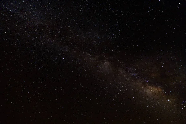 Calea Lactee Peisajul Cerului Noapte — Fotografie, imagine de stoc