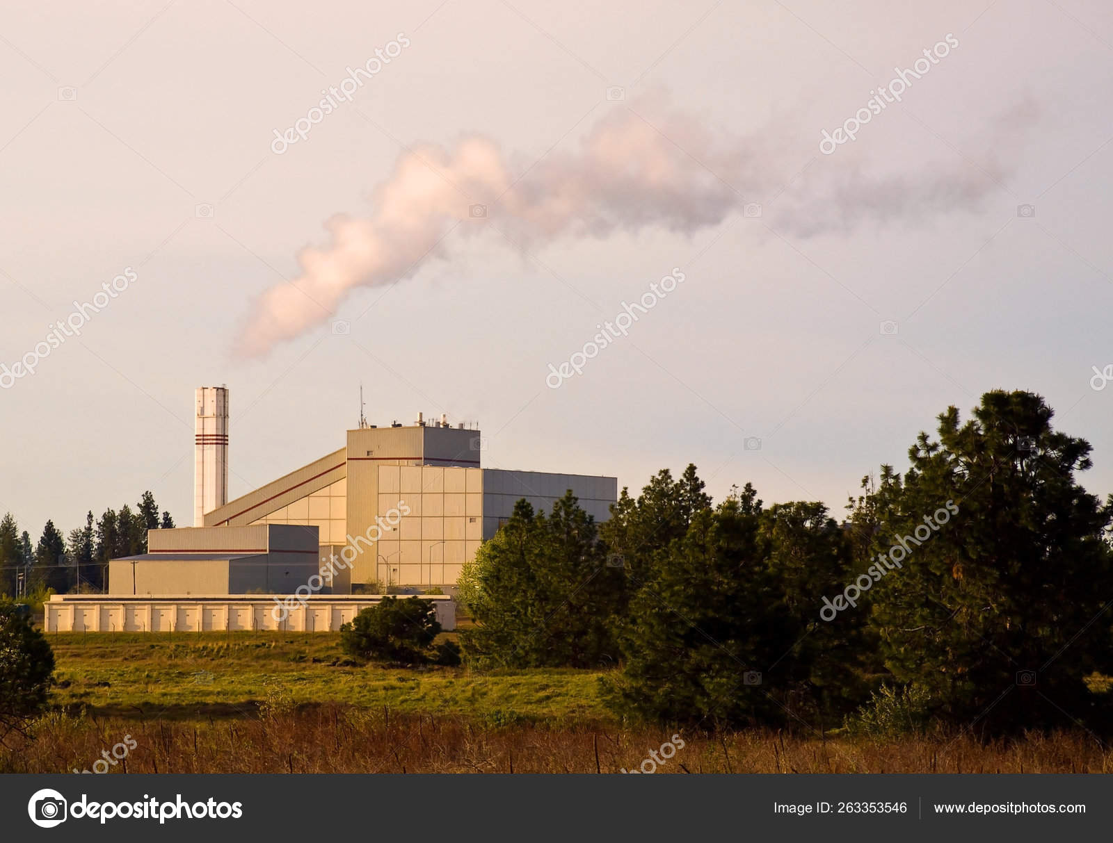 Waste Energy Plant Smoke Coming Out Smokestack Stock Photo Image By C Yayimages Waste Energy Plant Smoke Coming Out Smokestack Stock Photo Image By C Yayimages
