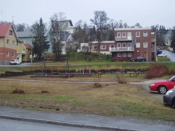 View Playground Troms — Stock Photo, Image