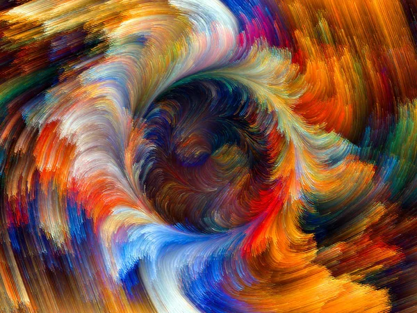 Colors Bloom Series Composition Fractal Color Textures Subject Imagination Creativity — Stock Photo, Image