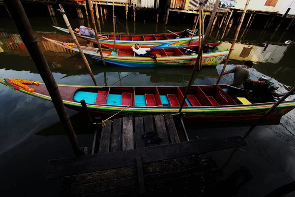 Bateau Grande Vitesse Sansap Chanel Bangkok Thaïlande — Photo