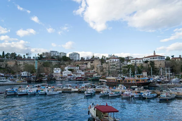 Antalya Stad Södra Turkiet Vid Medelhavet — Stockfoto