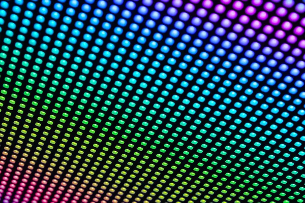 Fyrfärg Rgb Bakgrund Från Led Lampor Del Led Display — Stockfoto