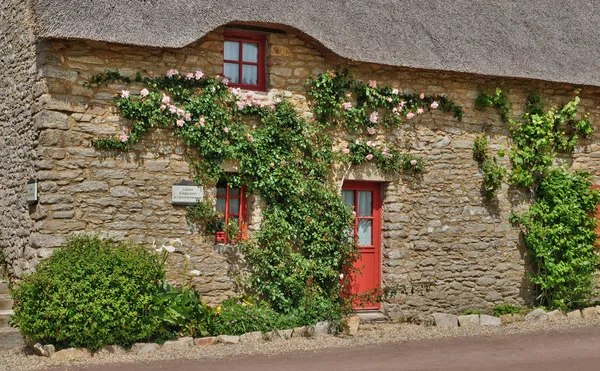 Франция Старая Деревушка Керинэ Сен Лифаре — стоковое фото