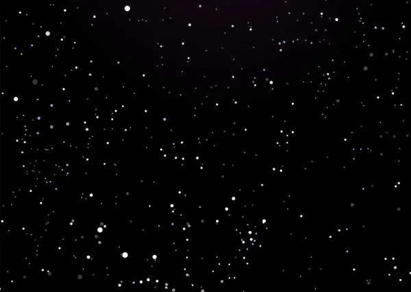 Cielo Nocturno Negro Con Fondo Estrella Espacial Ilustrado — Foto de Stock