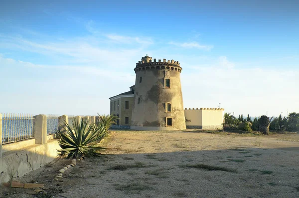 Watch Tower Pilar Horadada Alicante Spain — Stock Photo, Image