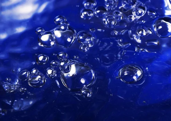 Bolhas Superfície Água — Fotografia de Stock