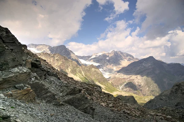 Viajar Europa Alpes Alta Montaña Vacaciones Verano — Foto de Stock