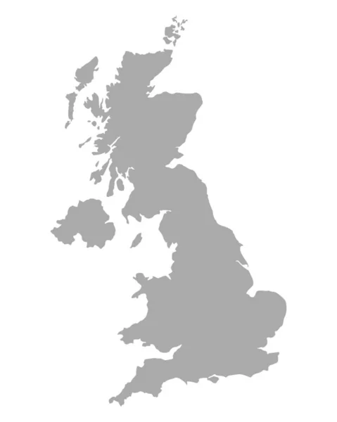 Map United Kingdom — Stock Photo, Image