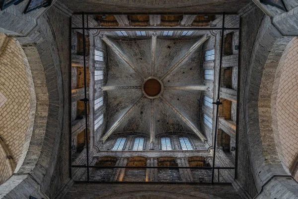 Vista Interior Cúpula Iglesia Gante — Foto de Stock