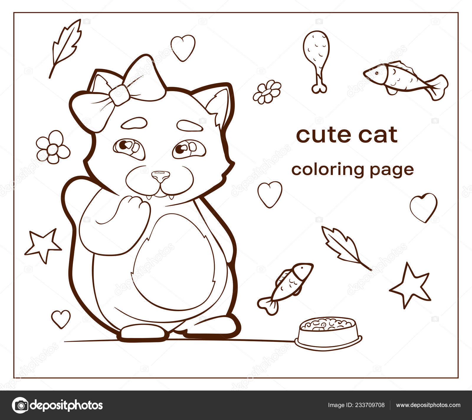 Vector Image Cartoon Character Cat Doodle Hand Drawn Coloring Page Stock Vector Image by ©Nereid #233709708 Vector Image Cartoon Character Cat Doodle Hand Drawn Coloring Page Stock Vector Image by ©Nereid #233709708