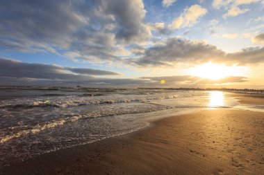 plaj ve deniz kışın