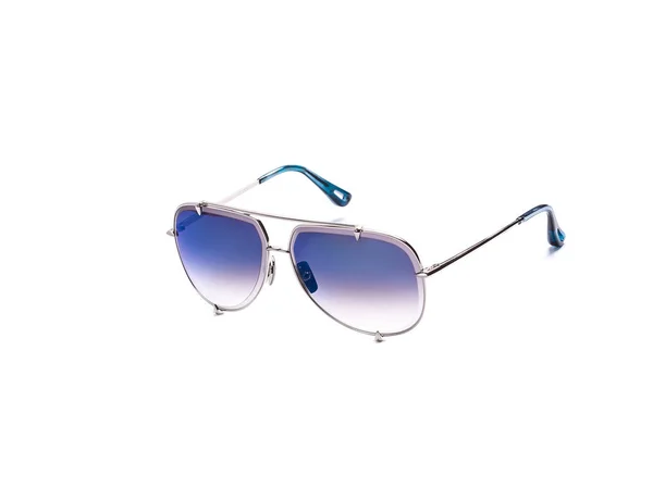 Sunglasses Blue Glasses Isolated White Background — Stock Photo, Image