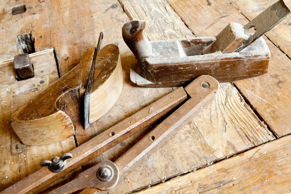 Carpenter Araçları Kadar Yakın — Stok fotoğraf