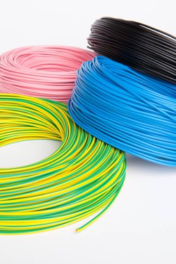 Elektrikli tel biriktirir - yakın çekim