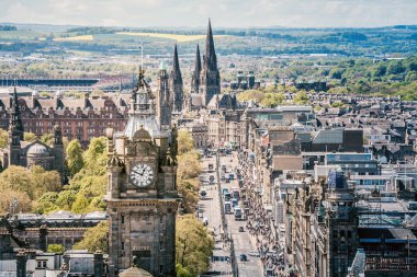 Edinburgh - İskoçya - Princes Caddesi 