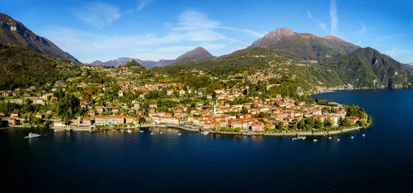 Menaggio Comomeer Panoramisch Luchtfoto — Stockfoto