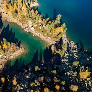 Val di Campo - Poschiavo (CH) - Lago Viola - hava manzaralı