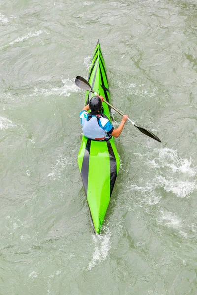 Deporte Extremo Kayak Río — Foto de Stock