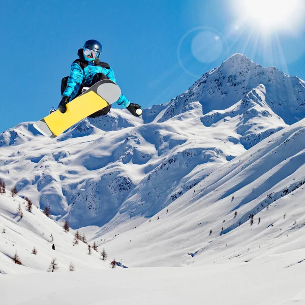 Sprung Die Alpen — Stockfoto