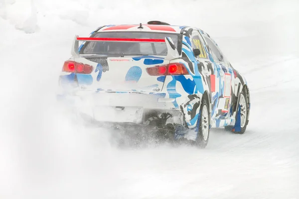 Rally Verse Sneeuw — Stockfoto