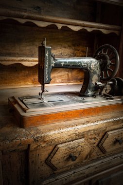 antika vintage dikiş makinesi