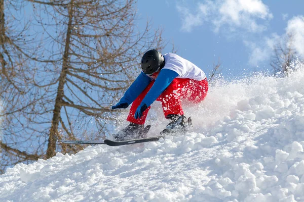 Vacaciones Invierno Diversión Esquiando —  Fotos de Stock