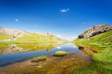 Val Viola - Bormio (BT) - İtalyan yan - gölet
