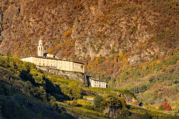 Sondrio Valtellina Klasztor San Lorenzo — Zdjęcie stockowe