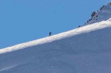 alp ridge tırmanma Kayak dağcı