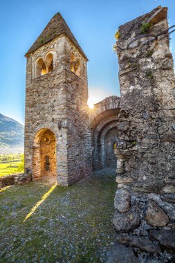 Abbey San Pietro in Vallate (1078) - Valtellina (BT) - Piagno