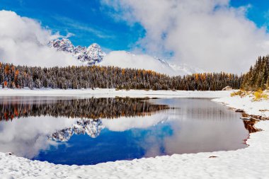 Valmalenco (BT) - göl Palu - geç sonbaharda