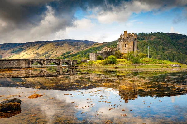 Scozia Highlands Castello Eilean Donan 1220 — Foto Stock