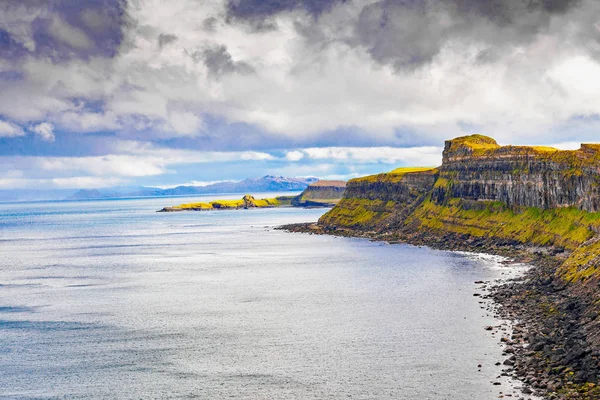 Terras Altas Escócia Ilha Skye Paisagem Kilt Rock — Fotografia de Stock