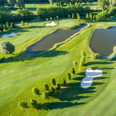 kırsal - yaz havadan görünümü