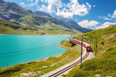 Tren - Bernina Pass - İsviçre