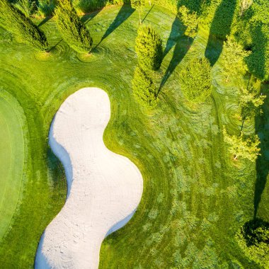 Golf Club - havadan görünümü 