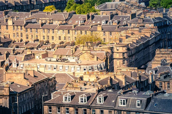 Edinburgh Scotland Panorama City — Stock Photo, Image