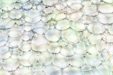 kabarcıklar ile geometrik şekiller - yakın