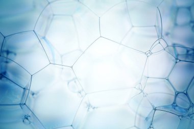 kabarcıklar ile geometrik şekiller - yakın