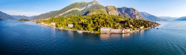 Villa Carlotta - Como Gölü (It) - Tremezzina - Villa ve parkın havadan görünümü