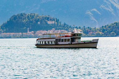 Como Gölü (It) - Bellagio bölgesinde tipik tekne