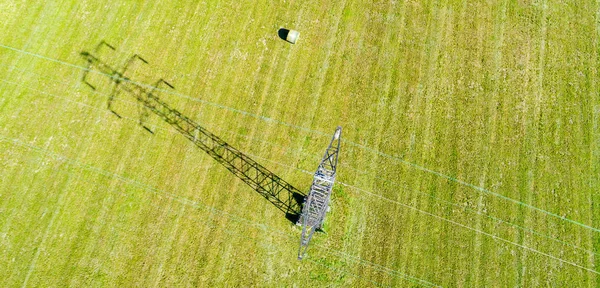 Energia Verde Vista Aérea — Fotografia de Stock