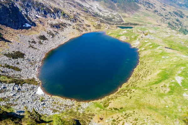 Val Tartano Valtellina Schweinartige Seen Luftaufnahme — Stockfoto